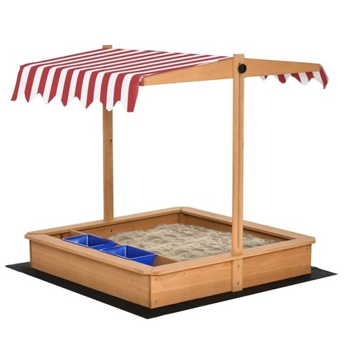 Kids sandbox sand pit cover - kids, w/