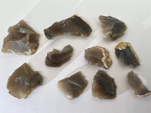 Selection worked flint - of,