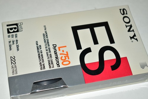 Beta blank video tape sony - video, es