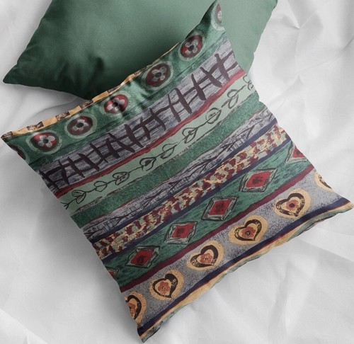 Vintage floral cushion - vintage,