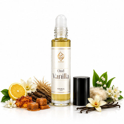 Oud vanilla perfume oil - oud,