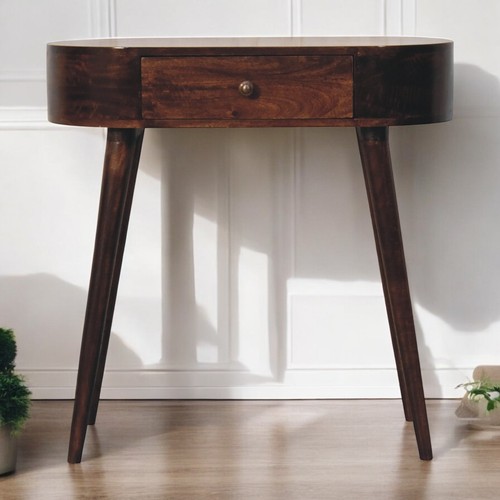 Console table solid wood - console,