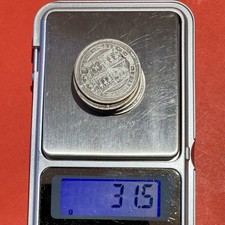 PRE-1920 VICTORIA - 6 JUBILEE HEAD SHILLINGS  1887, 88, 89, 90, 91 - 31.5 GRAMS