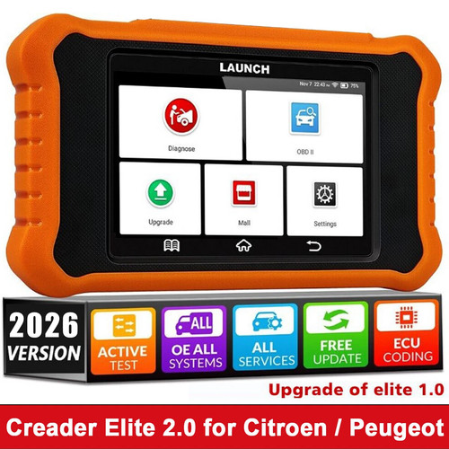 Launch x431 elite - launch, 2.0