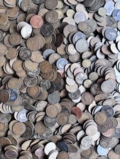 1 Kg Mixed UK old Coins Crowns