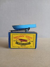 Matchbox Lesney Moko No. 48a Meteor Sports Boat and Trailer Original and Boxed