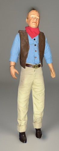 Vintage john wayne doll 45cm - john,