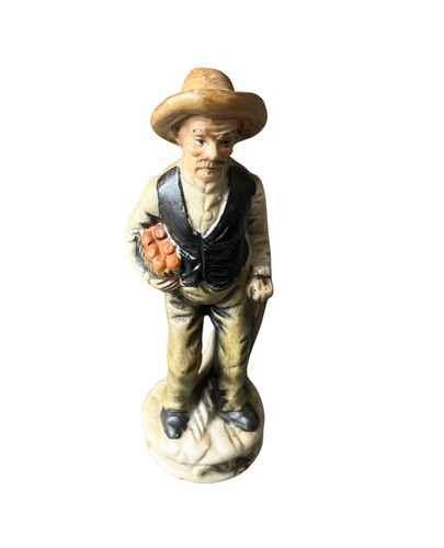 Vintage ceramic old man - ceramic,