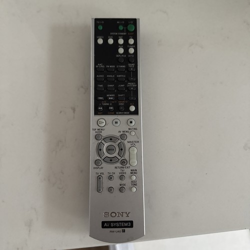 Sony u40 system 3 - av,