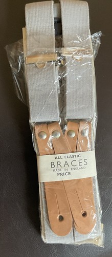 Vintage all elastic - -, leather