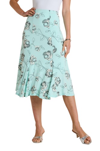 Womens jersey skirt lined - womens,