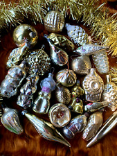 Vintage Soviet USSR Glass Xmas