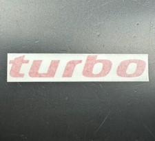 Vauxhall opel C20LET Turbo decal Sticker - Inlet cover