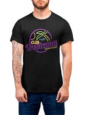Mens Club Tropicana  T-Shirt - 80s Fancy dress Party Music Wham Pride