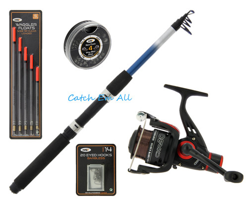 6ft telescopic fishing kit - fishing,
