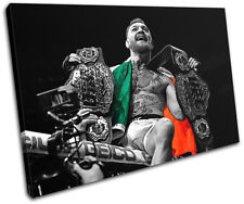 Conor McGregor UFC Pop Art Comic Sports SINGLE CANVAS WALL ART Picture Print