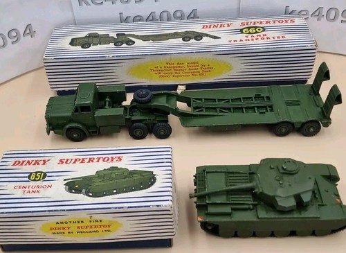 Dinky supertoys 660 tank - supertoys,
