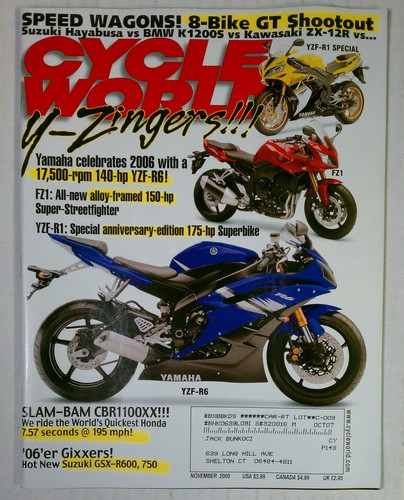 Cycle world magazine back - world,
