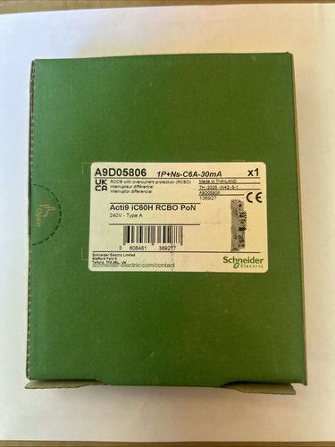Schneider rcbo c6a 30ma - schneider,