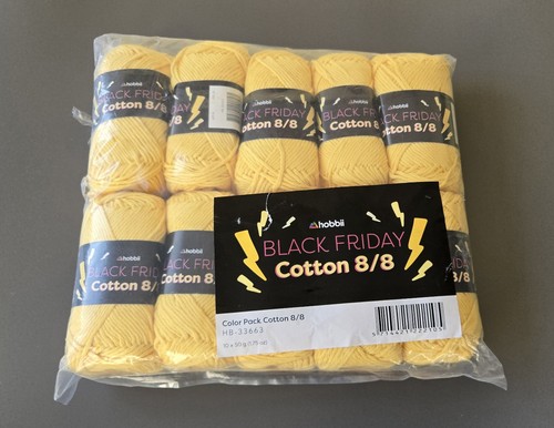 Balls 50g hobbii black - 10,