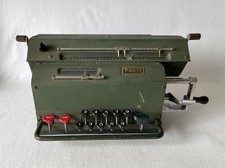 Vintage WORKING Atvidaberg Facit NLx Mechanical Calculator Adding Machine Sweden