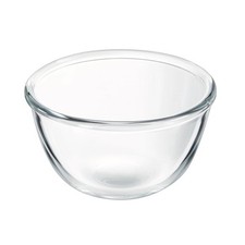 Glass Bowl Cocoon Clear Round