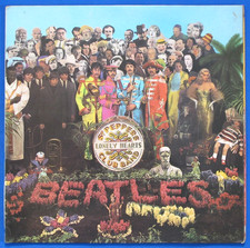 The Beatles 'SGT PEPPERS LONELY HEARTS CLUB BAND' 1969 UK 'Mono' LP 'PLAYS VG'