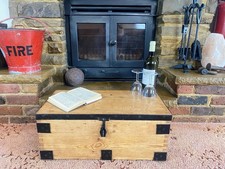 Old Antique Pine Chest