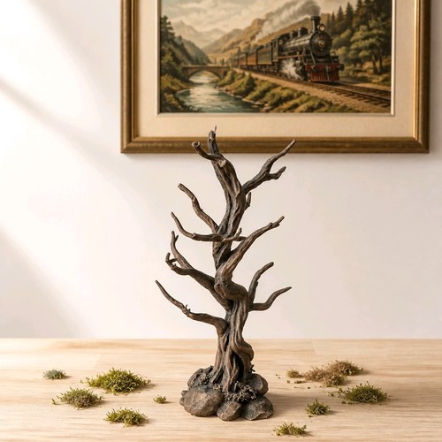 Twisted tree ornament - twisted,