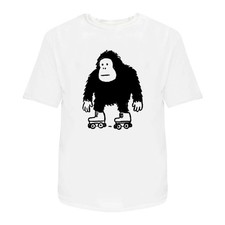 'Gorilla Wearing Roller