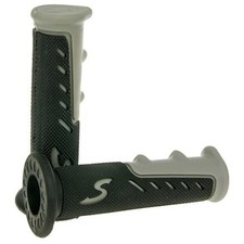 Grip Rubbers Grips Set Sport Grey - 2-Component Rubber Grips for Scooter, Moped