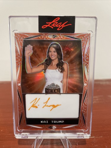 2024 kai trump leaf - 2024, metal