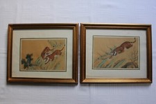 2 Vintage Asian Tiger