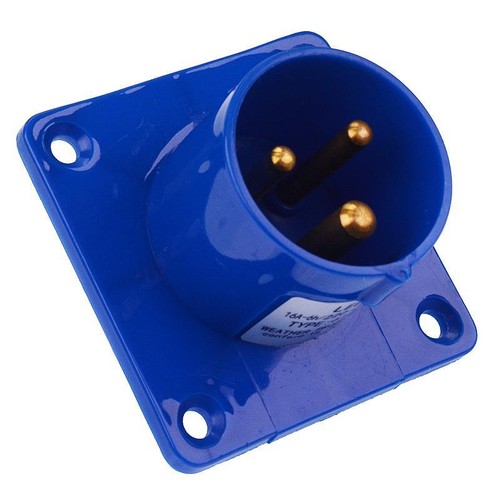 Blue pin 16a 32a 230v - pin, /