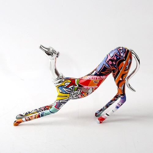 Abstract whippet sculpture - whippet,
