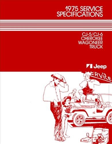 1975 jeep service - 1975,