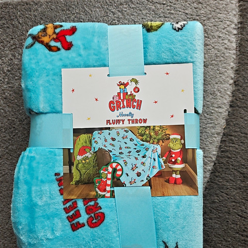 Grinch fluffy christmas sofa - fluffy,