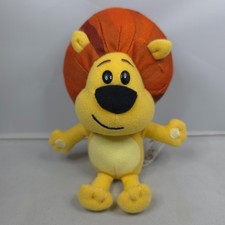 RARE 2011 Tomy Raa Raa The Noisy Lion - Raa Raa - Small Plush Soft Toy 7" VGC