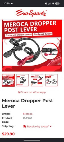 Bike dropper post - dropper,