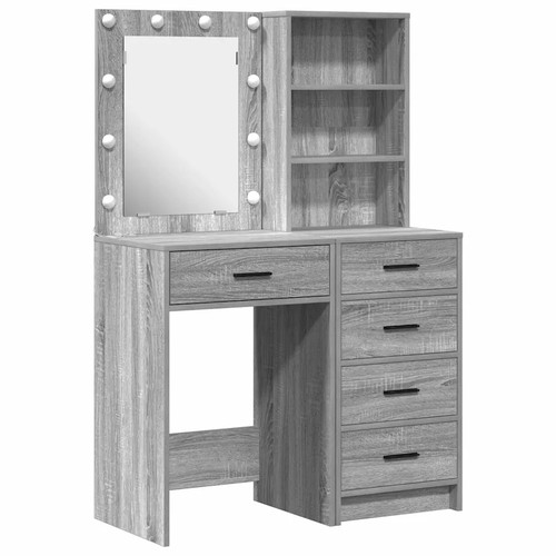 Dressing table with mirror - dressing,