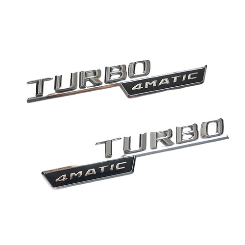 2xfor chrome turbo - turbo, amg