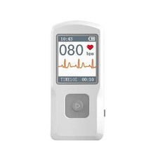 Portable ECG/EKG Monitor (Record ECG Without Smartphone)