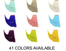 Belly Dance Casual Flared  Tribal Dance 8 Yard 3 tiered Skirt Peasant Skirt S3