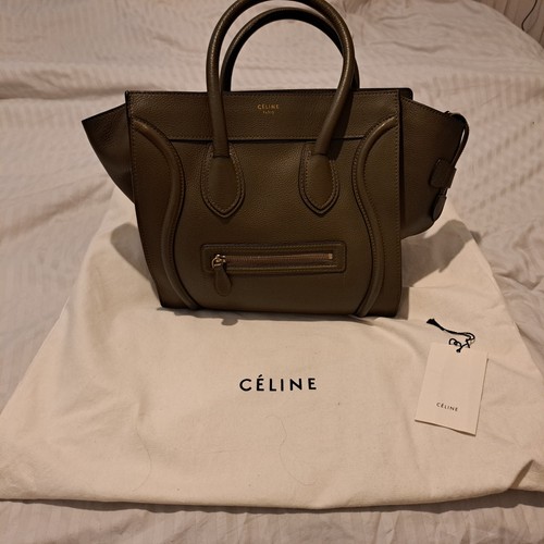 Celine luggage handbag khaki - luggage,