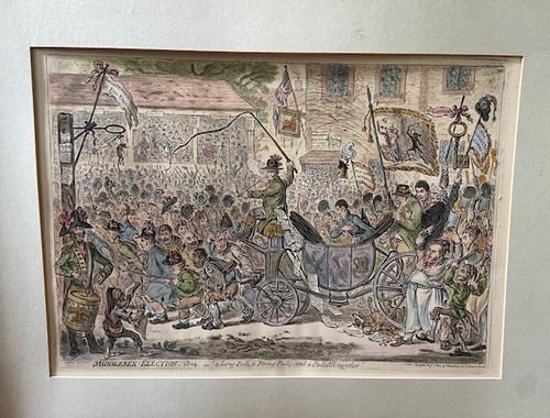 James gillray hand coloured - james,