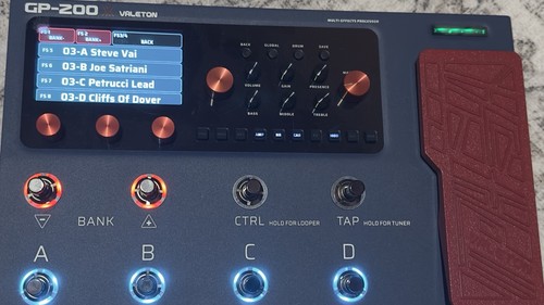 Valeton 200x guitar - gp-200x,