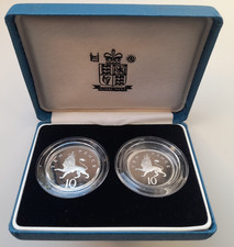 1992 Silver Proof 10p Ten