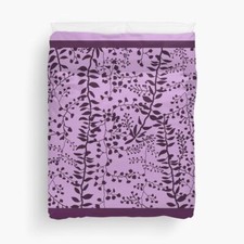 Bella Swan Lavender Freesia Duvet Cover