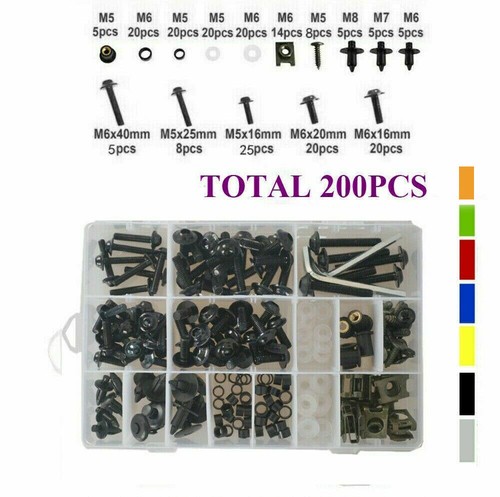 200x fairing bolt kit - 200x,