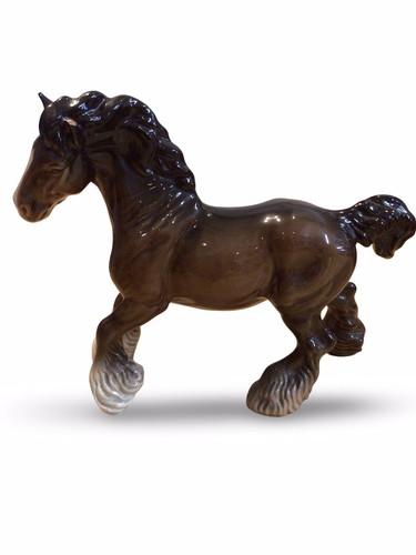 Vintage beswick shire - shire, horse